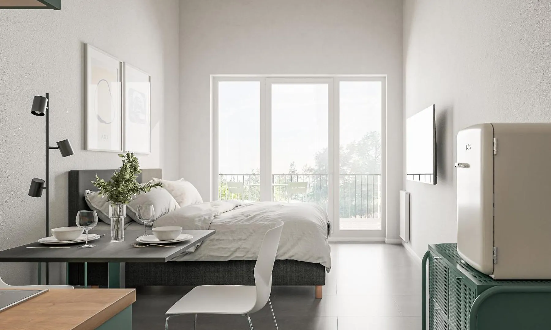 Modernes Apartment Skyroom 7 Bad Worishofen